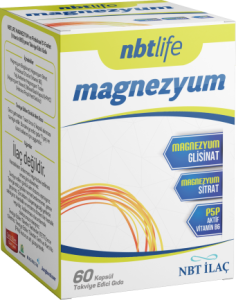 NBT Life Magnezyum Bisglisinat ve Sitrat 60 Kapsül 8680645530371