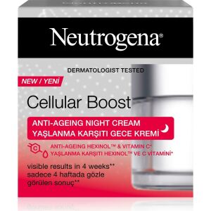 Neutrogena Cellular Boost Yaslanma Karsiti Gece Kremi SPF 20 50 ml