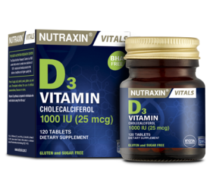 Nutraxin Vitamin D3 1000 IU