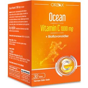Ocean Vitamin C 1000 mg 30 Tablet 8697595870686
