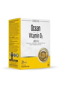 Ocean Vitamin D3 400 IU Oral Sprey 20 ml 8697595871379
