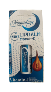 Nowaday's Lipbalm Koruyucu Nemlendirici Dudak Bakım Kremi Vitamin E 8684364767339