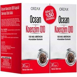 Ocean Koenzim Q10 100 mg 30 Kapsül - İkincisi %50 İndirimli 8697595871744