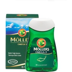 Möller's Omega-3 30 Kapsül 5702071503057