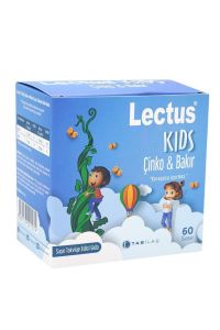 Tab İlaç Lectus Kids Çinko Ve Bakır 60 Saşe