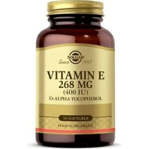 Solgar Vitamin E 400 IU 50 Softgel  033984035409