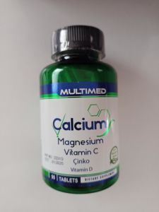 Multimed Calcium Magnesium 90 Tablet 8682009100657