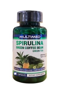 Multimed Spırulına Green Coffee Bean 120 Kapsül 8682009100688