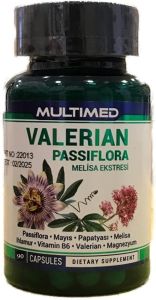Multimed Valerian Passıflora 90 Kapsül 8682009100572