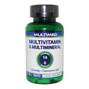 Multimed Multivitamin & Multimineral 120 Tablet 8682009100268