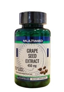 Multimed Grape Seed Extract 450 mg 120 Kapsül 8682009100596
