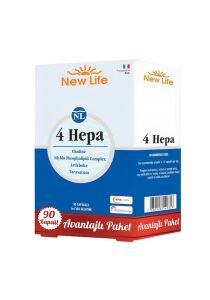New Life 4 Hepa 90 Softgel Kapsül 7640128141358