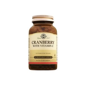 Solgar Cranberry with Vitamin C 60 Kapsül