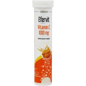 Efervit Vitamin C 1000 mg 20 Efervesan Tablet 8697595871454