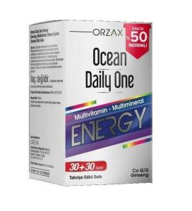 Ocean Daily One 30 + 30 Tablet - İkincisi %50 İndirimli