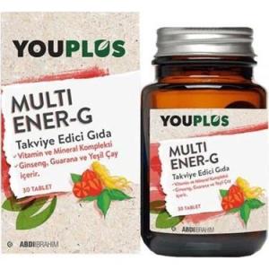 Youplus Multi Ener-G Multivitamin 30 Tablet 8699514011194