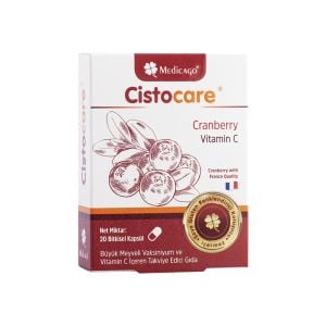Medicago Cistocare Cranberry 20 Kapsül 8681788054045