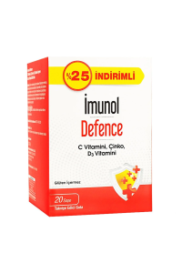 İmunol Defence 20 Saşe - %25 İndirimli 8697595872796