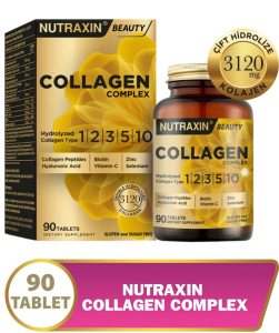 Nutraxin Collagen Complex Tip 1-2-3-5-10 3120 mg 90 Tablet 8680512634706