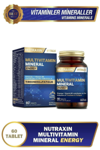 Nutraxin Multivitamin Mineral Energy 60 Tablet 8680512633181