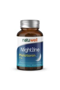 Natuwell Nightline Melatonin 3 Mg 60 Tablet
