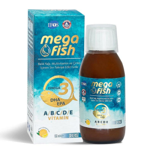 Megafish Limon ve Portakal Aromalı Şurup 150 ml
