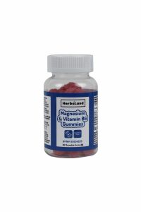 Herbaland Magnesium- Vitamin B6 Gummies 60 Çiğneme Form