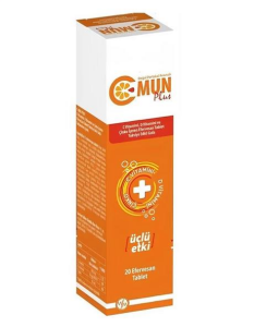 C-Mun Plus 20 Efervesan Tablet