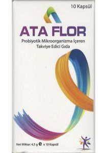 Ata Flor Probiyotik 10 Kapsül 8682340346110