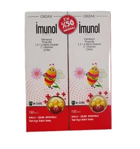 Orzax İmunol Şurup 150 ml - İkincisi %50 İndirimli 8697595871720