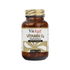 Vitagil Gold Vitamin D3 100 Softjel 8697791000139