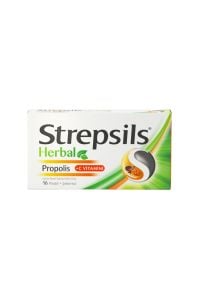 Strepsils Herbal Propolis 16 Pastil