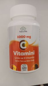 Naturlife Vitamin C 1000 mg 120 Tablet 8682214038127