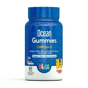 Ocean Gummies Omega-3 60 Çiğnenebilir Jel Form 8697595874042
