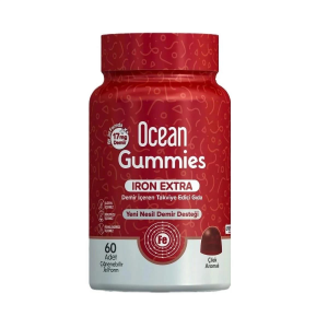 Ocean Gummies İron Extra 60 Çiğneme Formu