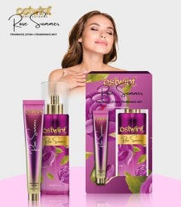 Ostwint Body Mist Fragrances Rose Summer+ 50 Ml Body Lotion ( Gift) 8683835159628