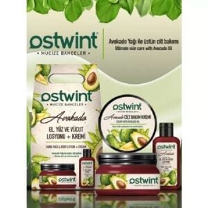 Ostwint Krem ve Losyon Set Avokado 300 + 100 ml - Kofre 8683835159864