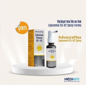 ADVANCEMAX LİPOZOMAL D3+K2 SPREY 8410885093677