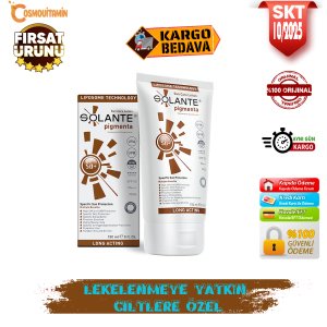 Solante Pigmenta Lekelenmeye Yatkın Ciltlere Özel SPF 50+ 150 ml 8699278480144