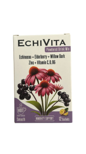 Echıvıtıa Drink Mix Kara Mürverli 12 Saşe