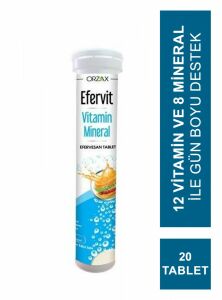 Efervit Vitamin Mineral 20 Efervesan Tablet 8697595871461