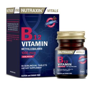 Nutraxin B12 Vitamin 60 Tablet 8680512627364