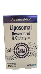 Advancemax Lipozomal Resveratrol Glutatyon 30 Kapsül 8684375607570