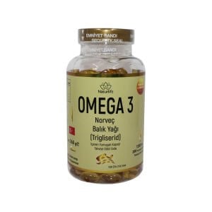 Naturlife Omega 3 Norveç Balık Yağı 200 Kapsül 8682214038073